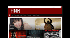 Desktop Screenshot of horrornews.net